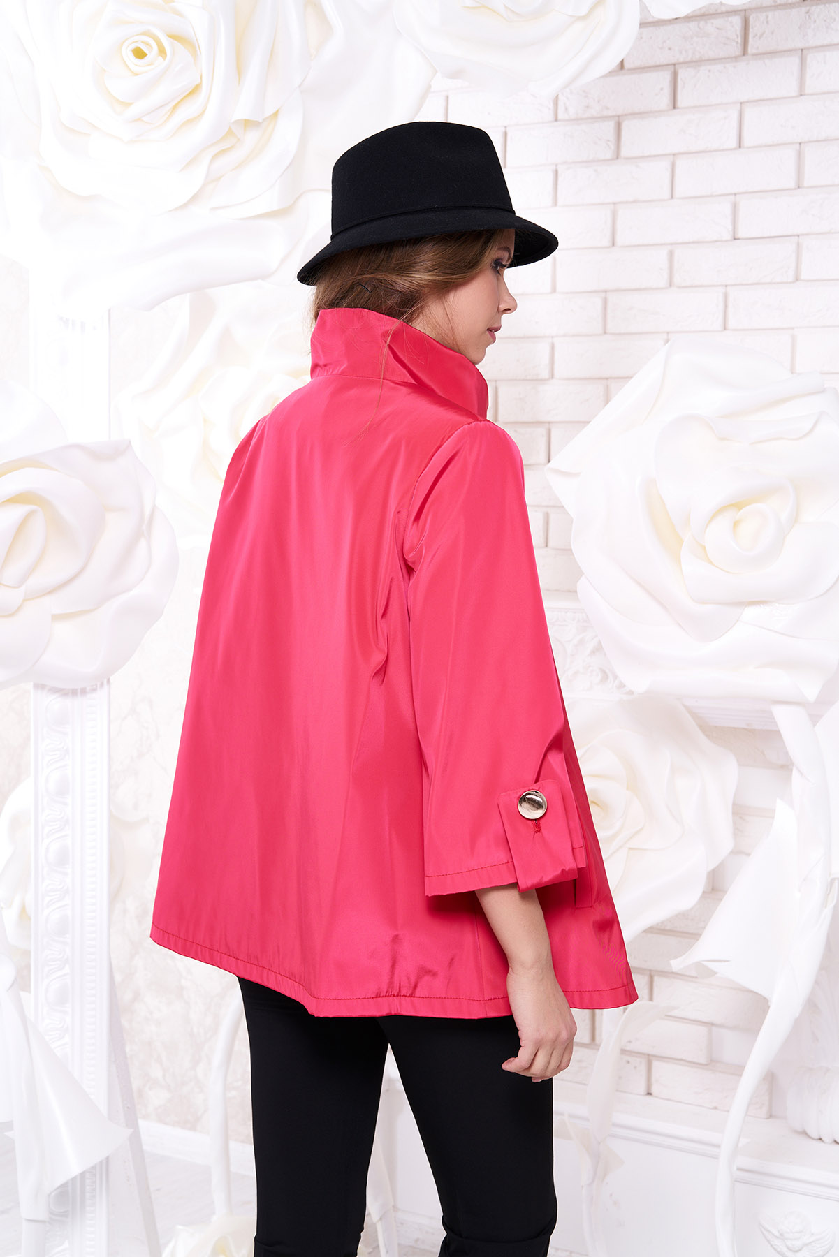 Куртка "Р-114" (розовый+) в магазине Arizzo