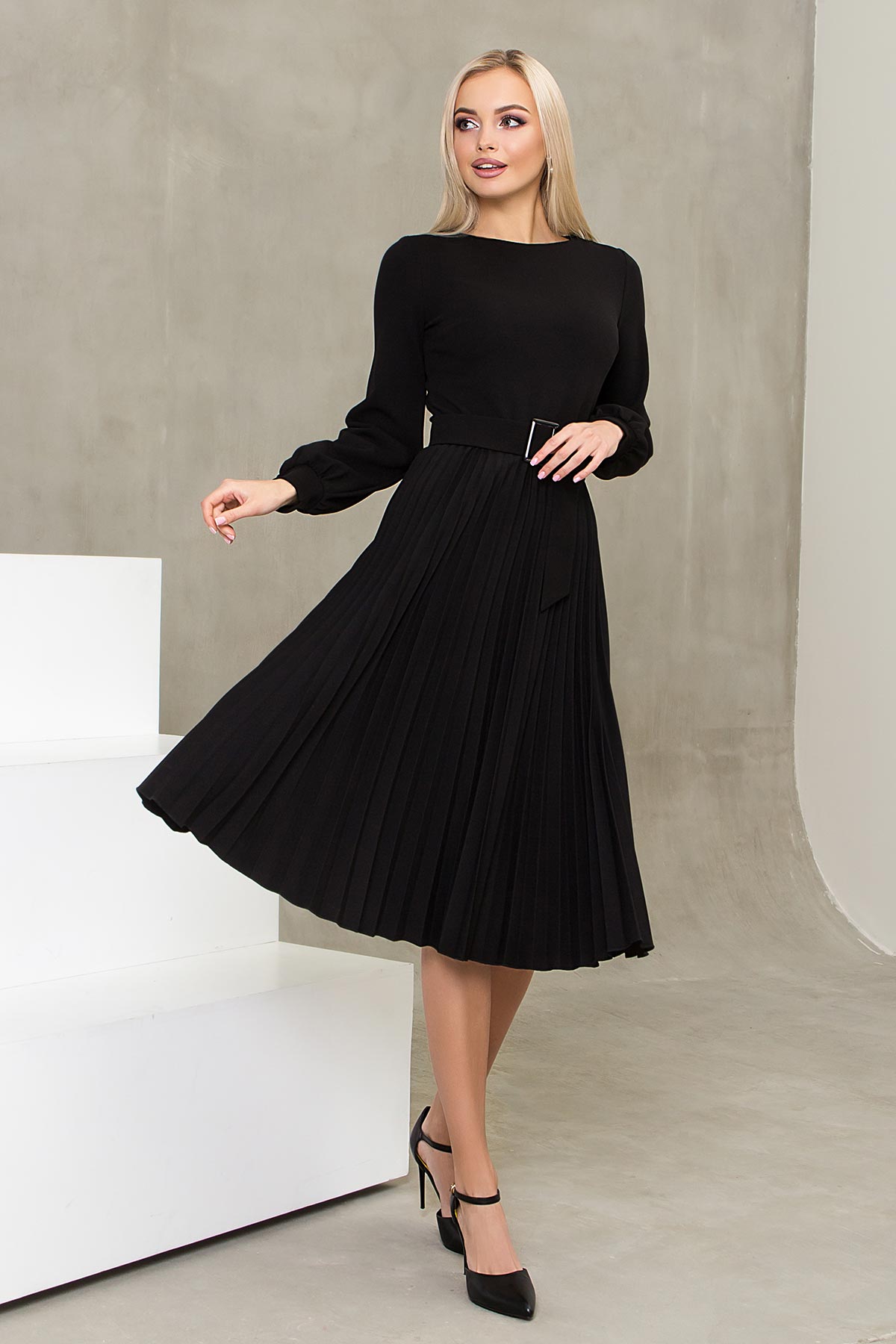 Платье "AZ-421/1" (черный) в магазине Arizzo